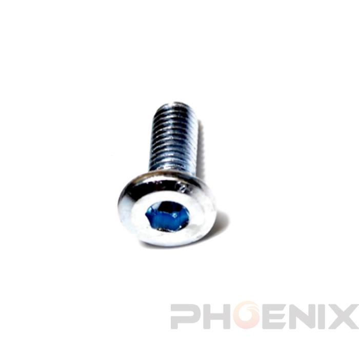 ブレーキローター ボルト 8mm P1.25 ディスクブレーキ スチール バイク シルバー  汎用 1本 バイク ネジ｜apparel-phoenix