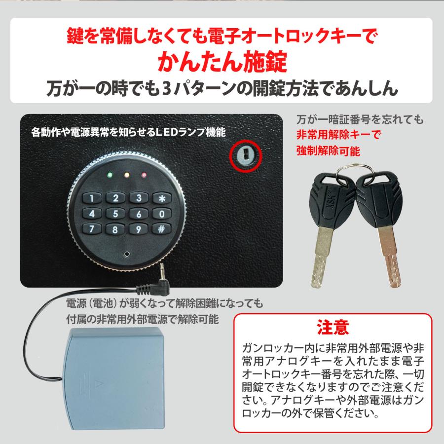 CKガンクラフト 4丁用 ガンロッカー 装弾ロッカー 800発 2点セット