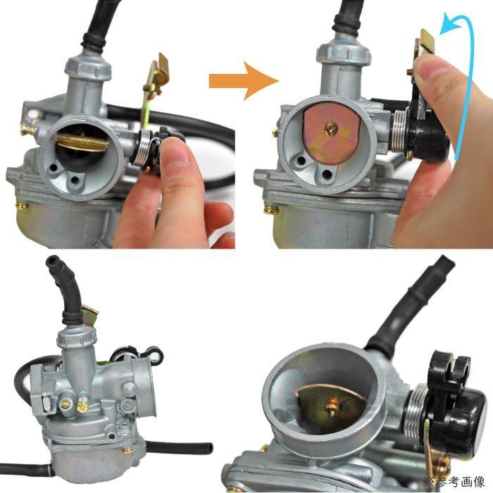 ビッグキャブレター スーパーカブ 50 70 90 Pb16 同等 Pz19 カブ90 内径19mm ワイヤー式 燃料コック付き カスタム メンテナンス キャブ 汎用 B Aiai 通販 Yahoo ショッピング