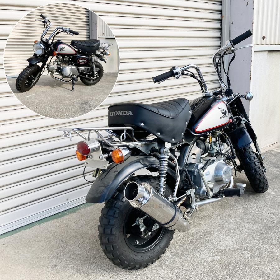 CKカスタム ショートマフラー マフラー 本体 モンキー ステンレス