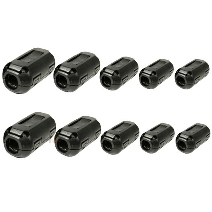 CKファクトリー ノイズフィルター 10個 セット 内径3.5mm-13mm
