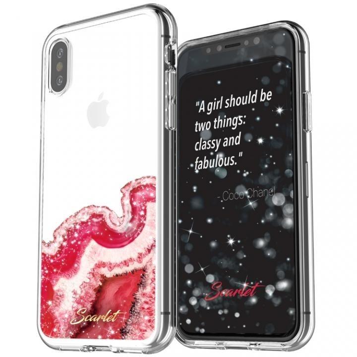 Scarlet スカーレット Agate アゲート スマホケース レッド Iphone Xs X Appbank Store 通販 Paypayモール