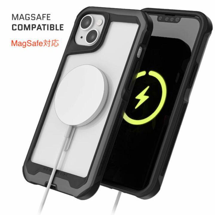 ゴーステック アトミックスリム with MagSafe ブラック iPhone 14 耐衝撃 iPhoneケース｜appbankstore｜06