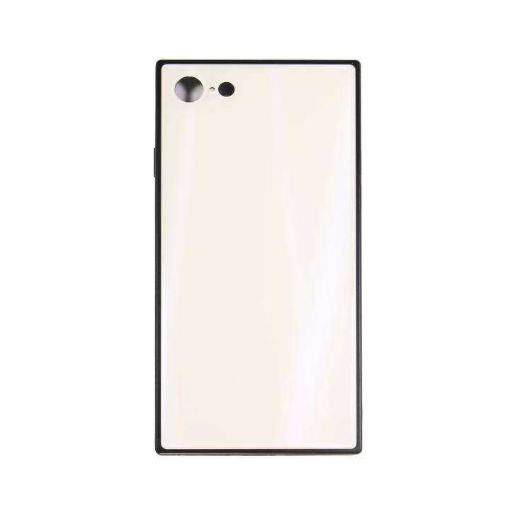 SQUBE AURORA CASE 背面ケース ホワイト iPhone 8/7