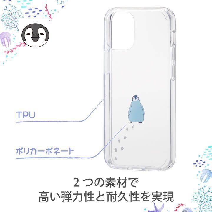 Iphoneケース アップルマーク リンゴマーク 背面クリア 透明 ペンギン Iphone 5 4インチ Appbank Store 通販 Paypayモール