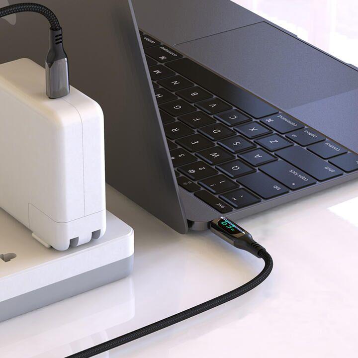 TIKTAALIK（ティクタアリック） LCDディスプレイ付き 240W PD USB-C to Cケーブル (1.5m)｜appbankstore｜05