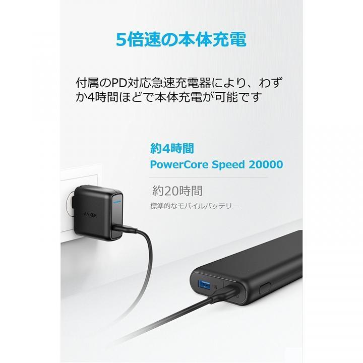 Anker PowerCore Speed 20000mAh PD｜appbankstore｜03