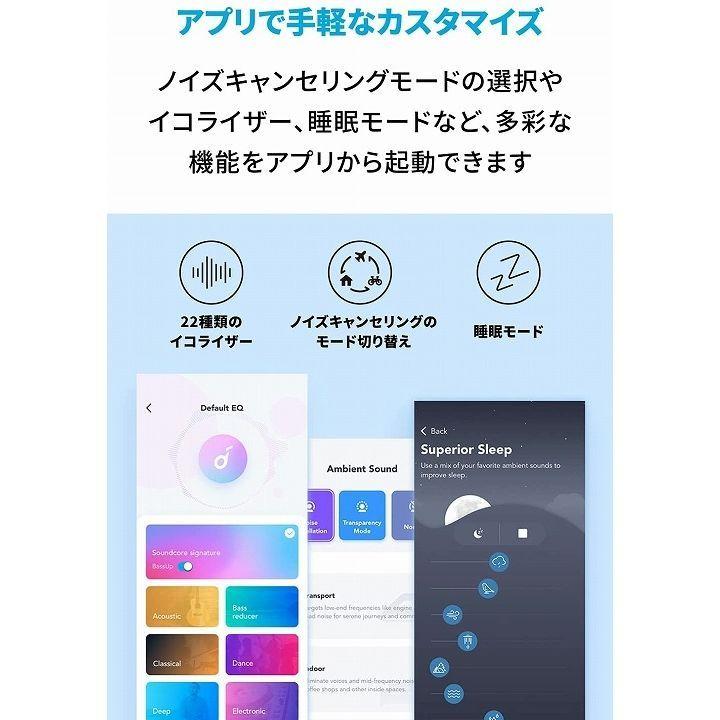 Anker Soundcore Life P3 アンカー サウンドコア 完全ワイヤレスイヤホン ネイビー 無線｜appbankstore｜04