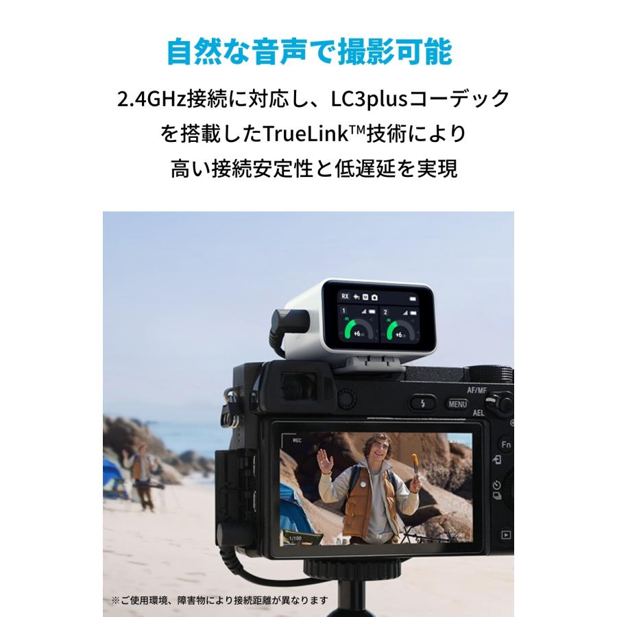 AnkerWork M650 Wireless Microphone パールホワイト アンカー