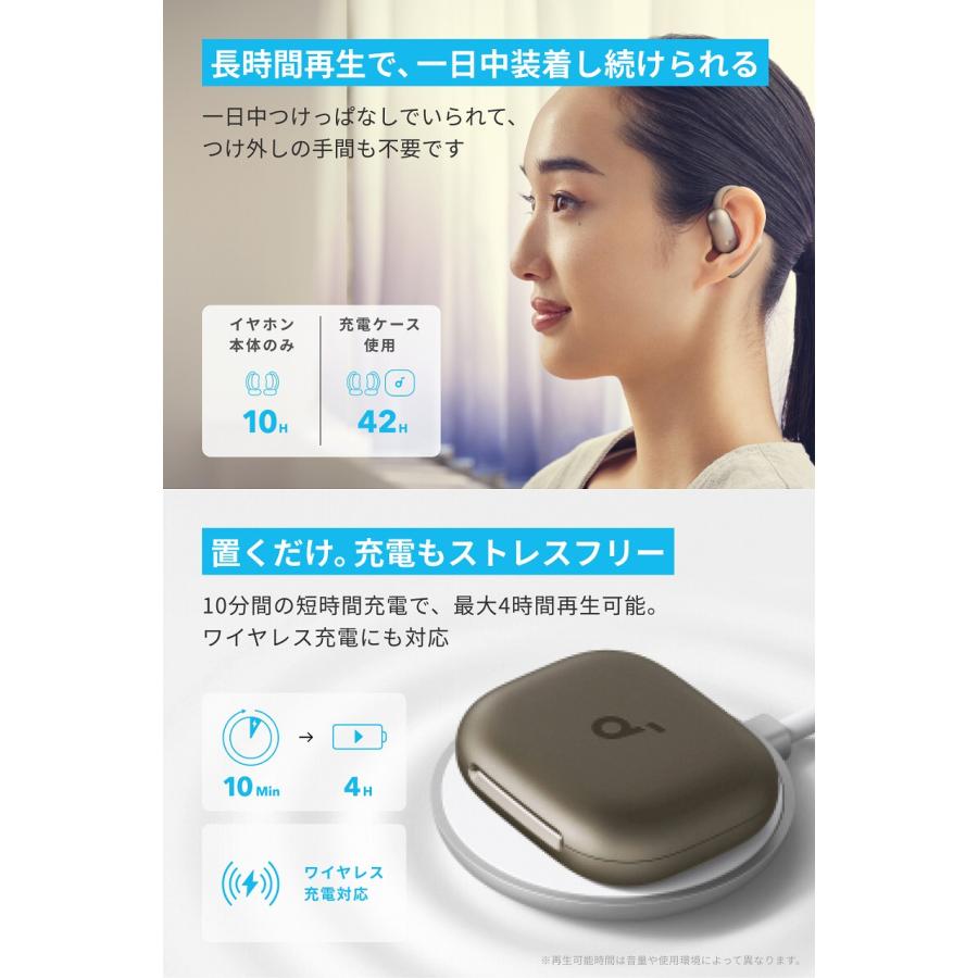 Anker アンカー オープンイヤーイヤホン bluetooth Soundcore Anker アンカー オープンイヤーイヤホン bluetooth Soundcore