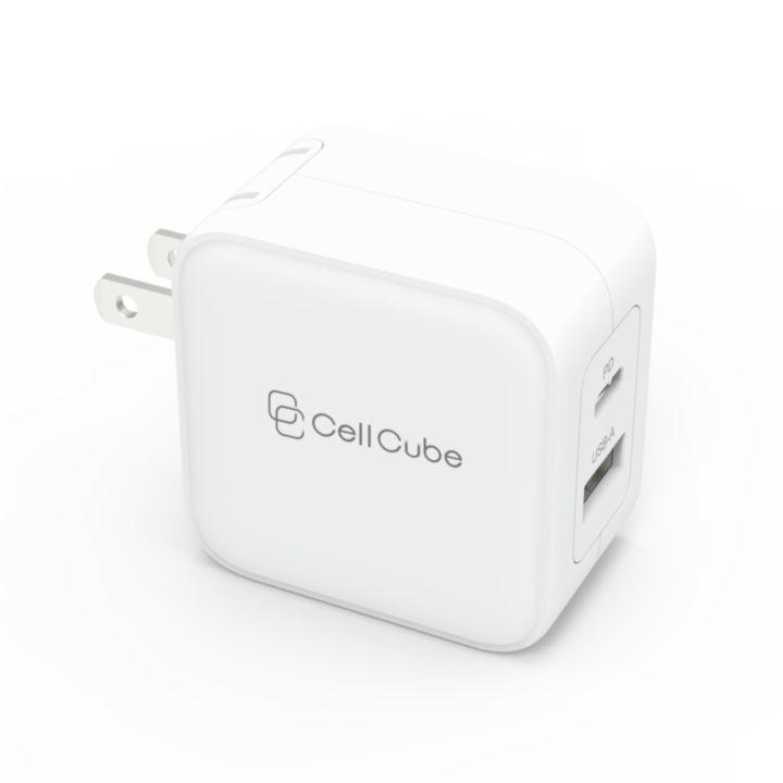 CellCube 2ポートUSB-C Fast Charger PD20W share｜appbankstore