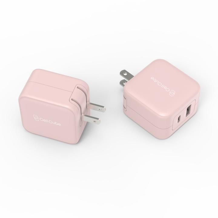 CellCube 2ポートUSB-C Fast Charger PD20W share 薄桜｜appbankstore｜05