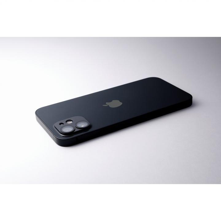 Hybrid Camera Lens Cover カメラレンズ保護 ブラック iPhone 12 mini 4589473745077