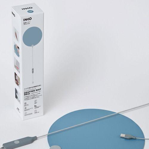 INKO Heating Mat Heal 厚さ1mmのUSBヒーター ミッドナイトブルー｜appbankstore｜06