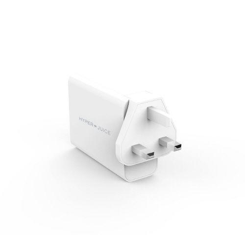 HyperJuice GaN 100W Dual USB-C/USB-A ACアダプタ : AB-Next - 通販