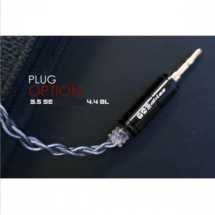 イヤホン用 リケーブル TACable powered by HAKUGEI Onyx 2Pin イヤホン用 リケーブル TACable powered by HAKUGEI Onyx 2Pin