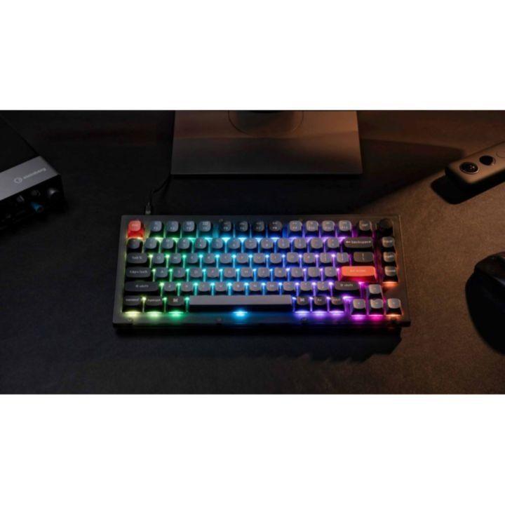 Keychron V1 QMK メカニカルキーボード US配列 テンキーレス 赤 Keychron V1 QMK メカニカルキーボード US配列 テンキーレス 赤