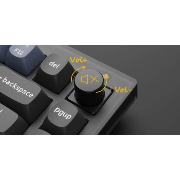 Keychron V1 QMK メカニカルキーボード US配列 テンキーレス 赤 Keychron V1 QMK メカニカルキーボード US配列 テンキーレス 赤