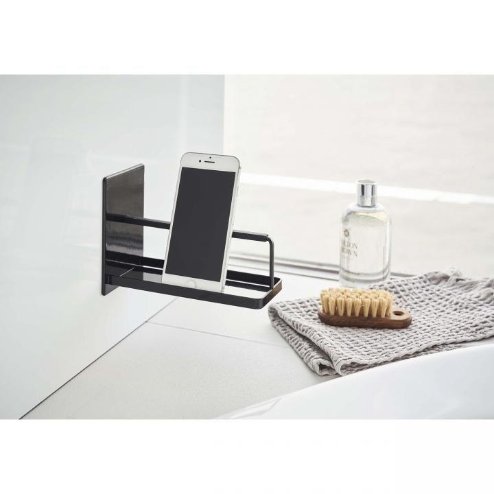 最大92 オフ 山崎実業 Tower タワー マグネットバスルームスマートフォンスタンド ブラック スマートフォンホルダー スマホスタンド おしゃれ Riosmauricio Com