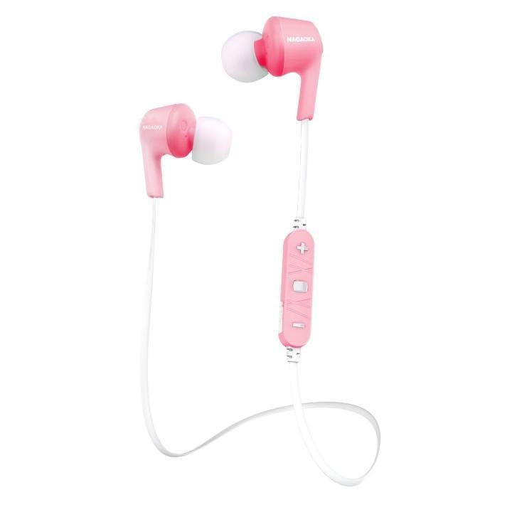 ナガオカ c対応 Bluetoothイヤホン Bt807シリーズ ピンク Appbank Store 通販 Paypayモール