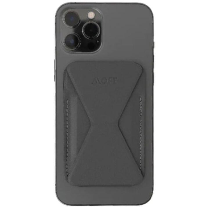 MOFT SNAP ON スマホスタンド MagSafe対応 アッシュグレー : AB-Next
