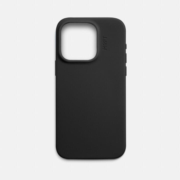 MOFT MOVASレザーケース ジェットブラック iPhone 15 : 6975820901520