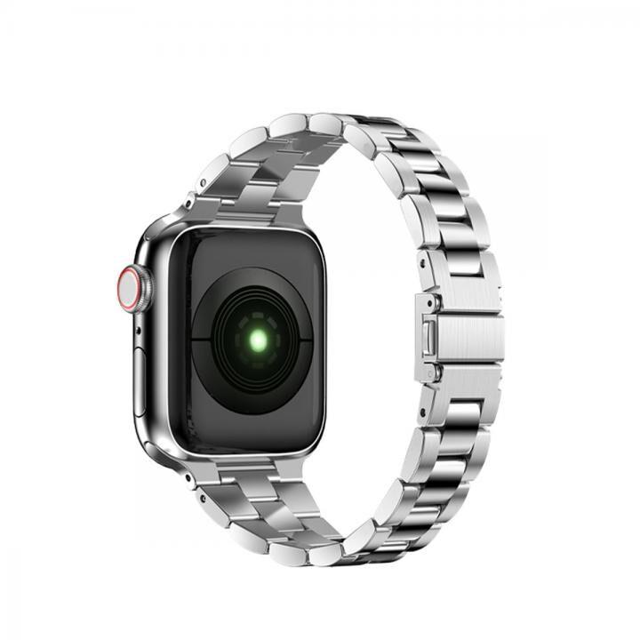 TF7 アップルウォッチバンド イージーアジャスト メタルバンド for Apple Watch 41/40/38mm シルバー｜appbankstore｜05