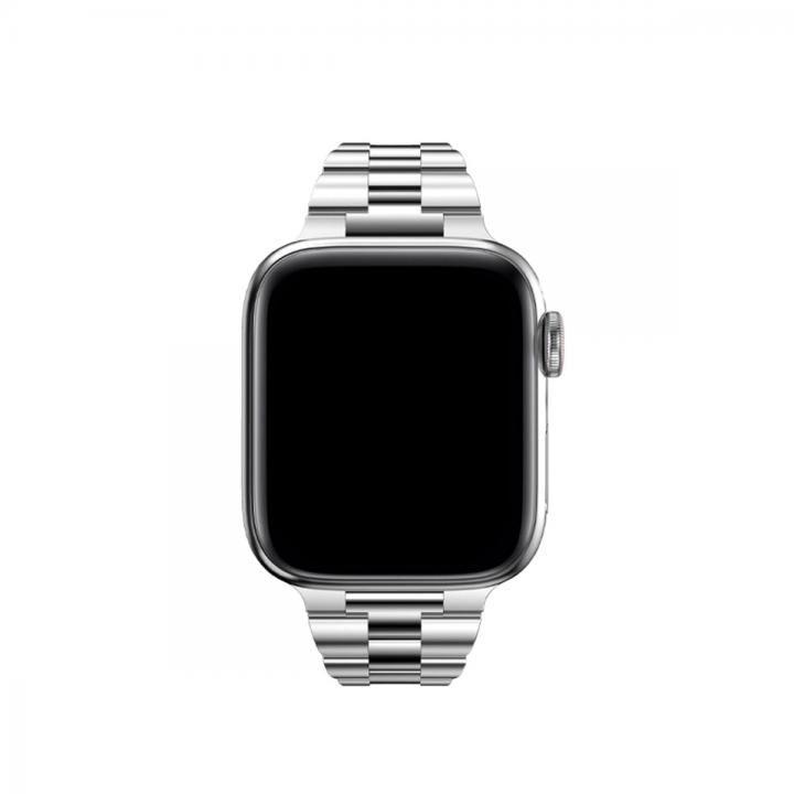 TF7 アップルウォッチバンド イージーアジャスト メタルバンド for Apple Watch 49/45/44/42mm シルバー｜appbankstore｜02
