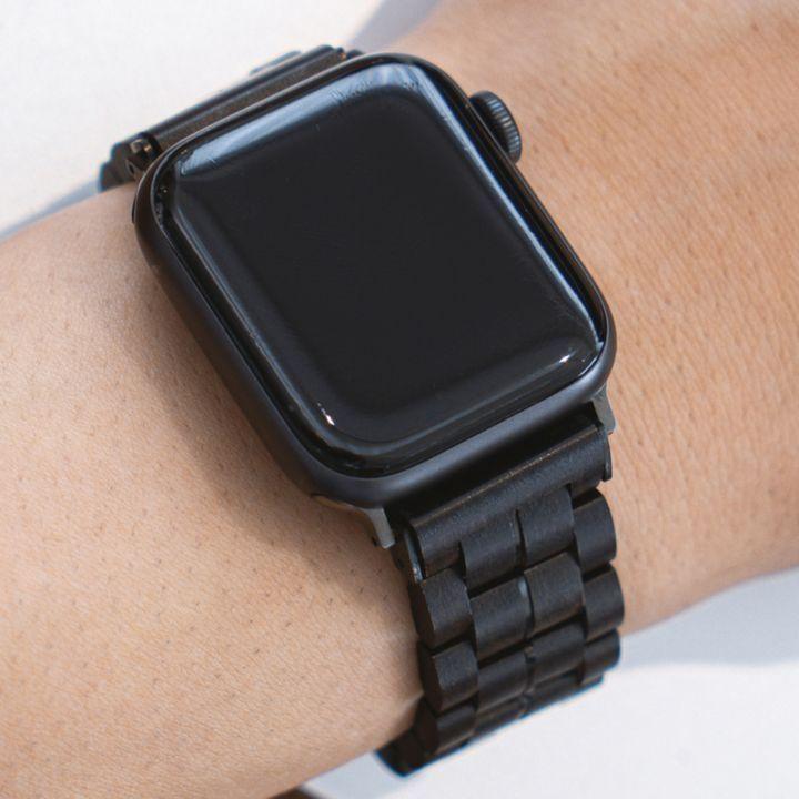 VOWOOD 天然木バンド Apple Watch 45/44/42mm 黒檀 ボーウッド アップルウォッチ｜appbankstore｜04