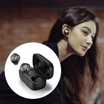 Astell&Kern AK UW100 完全ワイヤレスイヤホン ブラック 人間工学 かっこいい ワイヤレスイヤホン ブルートゥース Bluetooth マルチポイント対応