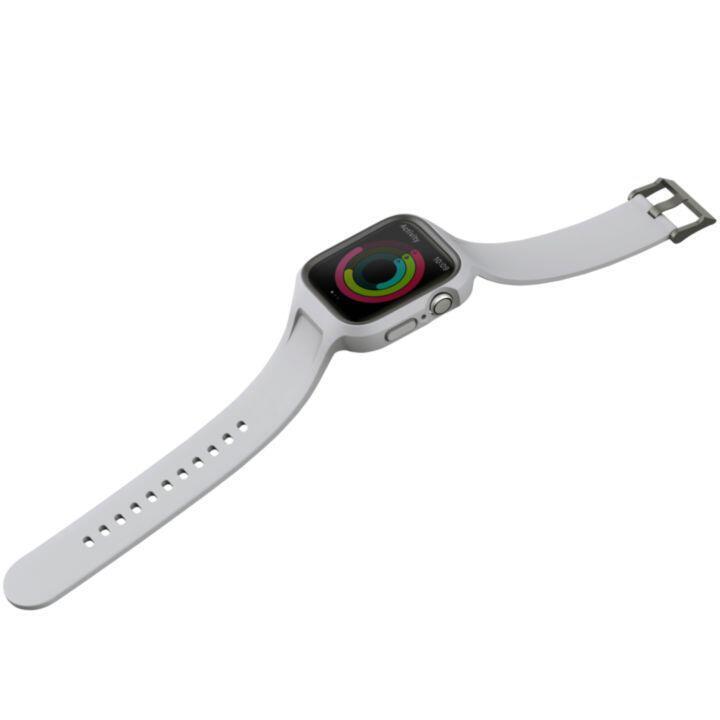 UNIQ MONOS 2-IN-1 Apple Watch バンド一体型タフネスケース 45/44mm ブルー｜appbankstore｜04