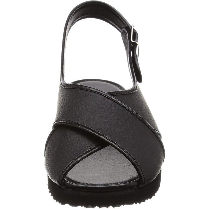 爆売り オフィスサンダル マリアンヌ オフィス ホールサンダル 26 ブラック レディース 静電気軽減ソール サンダル Www Sustentec Com Br