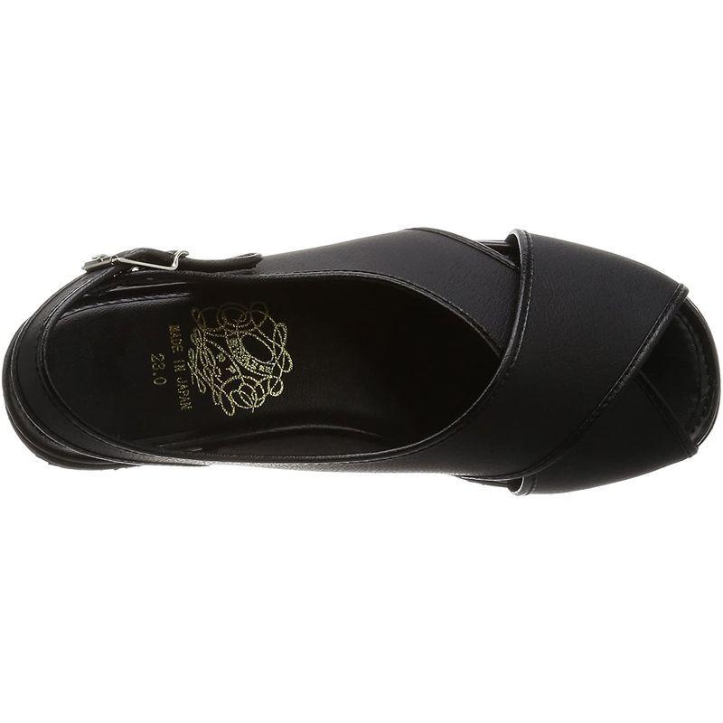 爆売り オフィスサンダル マリアンヌ オフィス ホールサンダル 26 ブラック レディース 静電気軽減ソール サンダル Www Sustentec Com Br