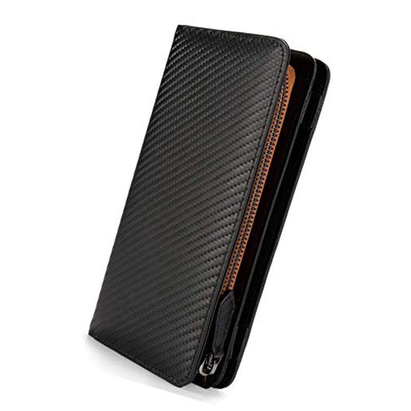 Legare レガーレ カーボン カーボン も入る レザー 大容量 スマホ も入る 大容量 多機能 長財布 10色 オリジナル化粧箱入り カーボンブラック ブラ Cavaneyame アウトレットオンライン