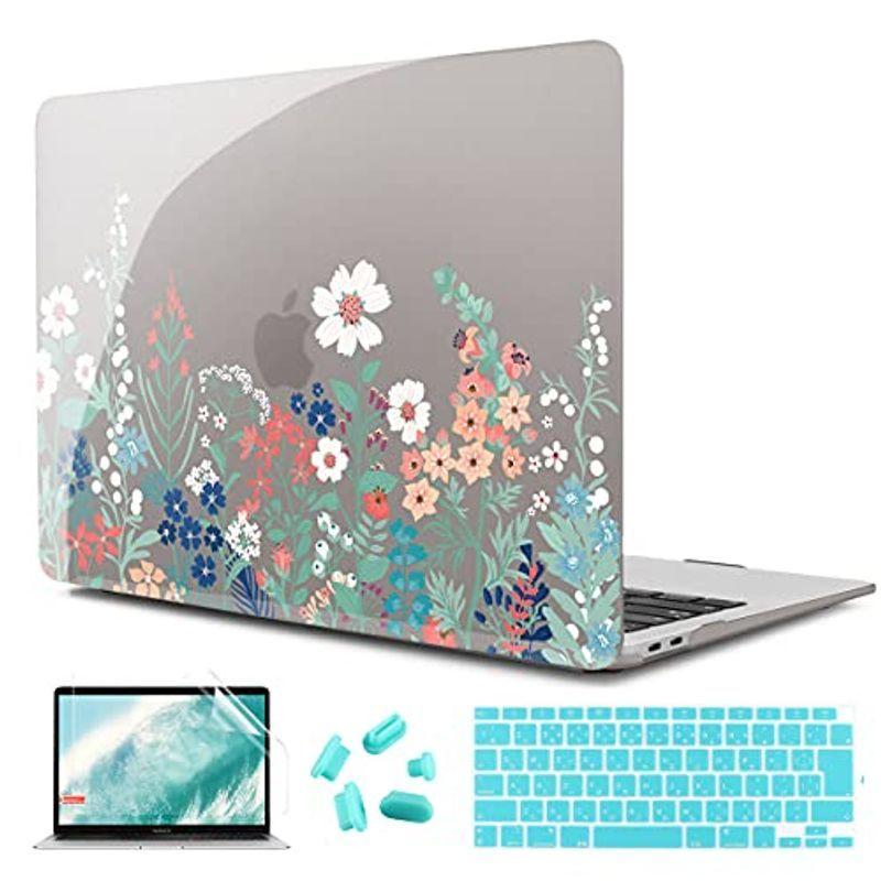 Cissook Macbook Air 13 ケース かわいい花 21 改良新型 179 337 M1 カバー おしゃ Hgcseba9e2 Cosbrapim Com Br