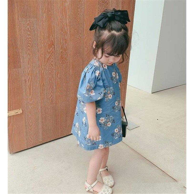 子供服 ワンピース キッズ 女の子 春夏 半袖 花柄ワンピース 韓国子ども服 セール ジュニア 新品 ベビー服 おしゃれ お姫様 子供ドレス Dress 可愛い カジュアル