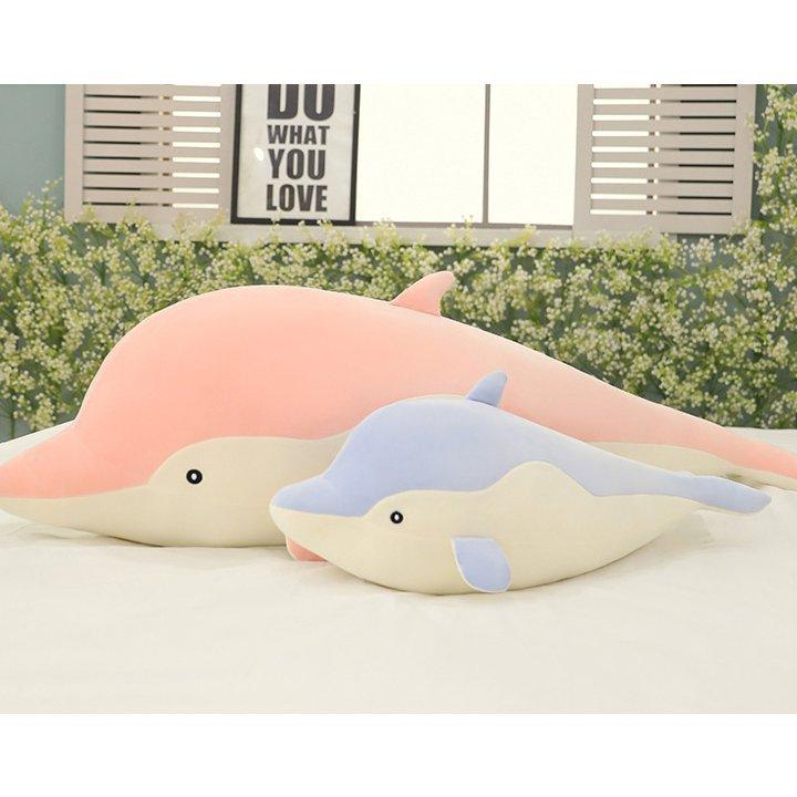 最大68 オフ ぬいぐるみ イルカ 可愛い ピンク ブルー グレー 35 50 70 90 110 130 プレゼント 誕生日 お祝い 柔らかい 抱き枕 添い寝枕 Materialworldblog Com