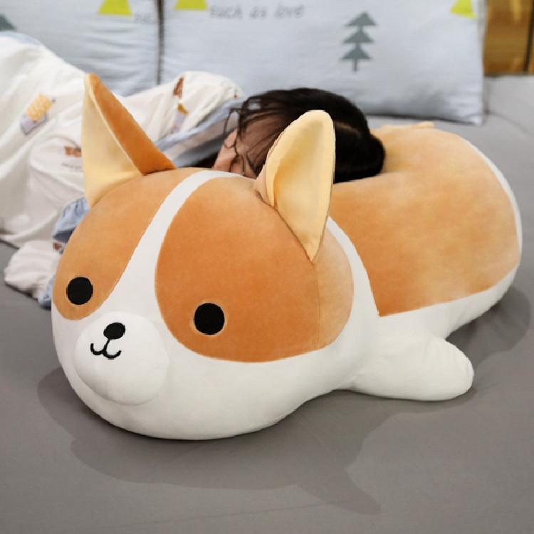 サイズ交換ｏｋ ぬいぐるみコーギー犬 いぬ抱き枕 可愛い 癒しグッズ かわいい 犬 動物クッション スーパーもちもち 誕生日 プレゼント ギフト Materialworldblog Com