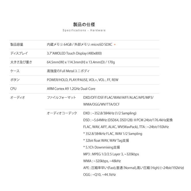 [美品] PLENUE M PM-64G-SL (64GB) : COWON COWON PLENUE M【PM-64G】 – e☆イヤホン