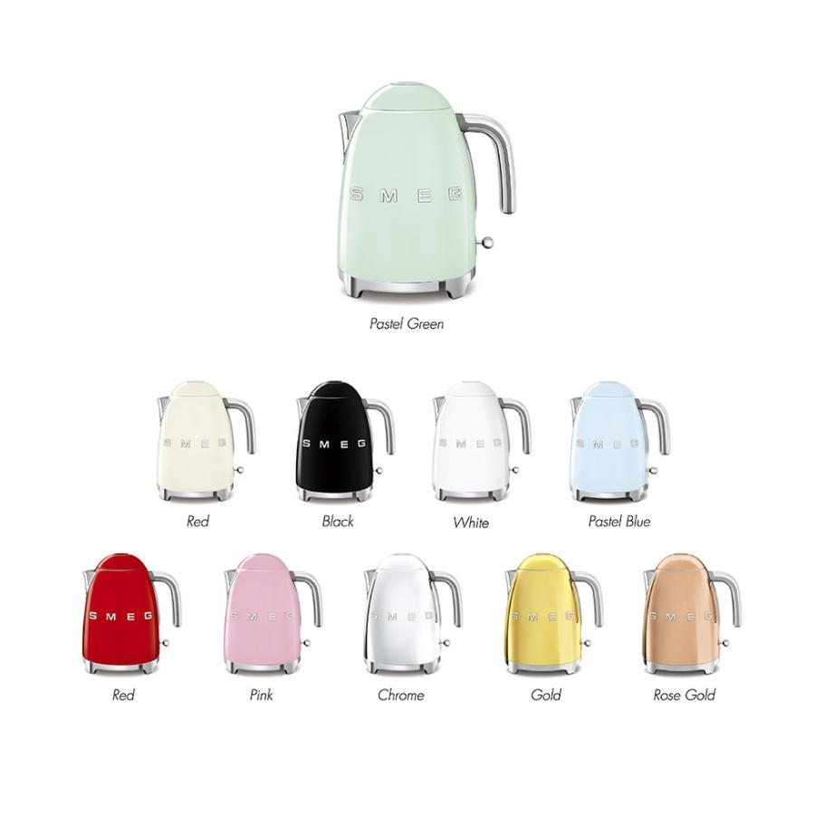SMEG 「日本正規品」SMEG 電気ケトル (1.7L) / ワンプッシュ SMEG 「日本正規品」SMEG 電気ケトル (1.7L) / ワンプッシュ