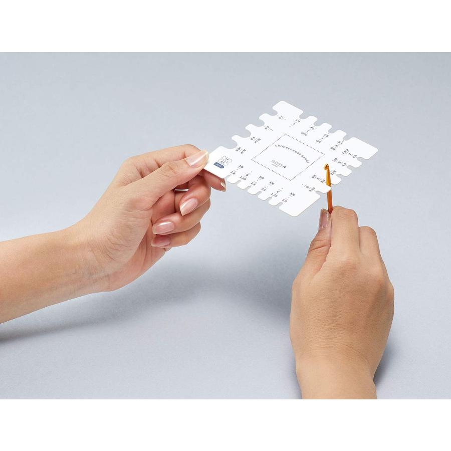 Clover ニットゲージ「トリオ」 編み物用品 55-803 ホワイト |  | 06