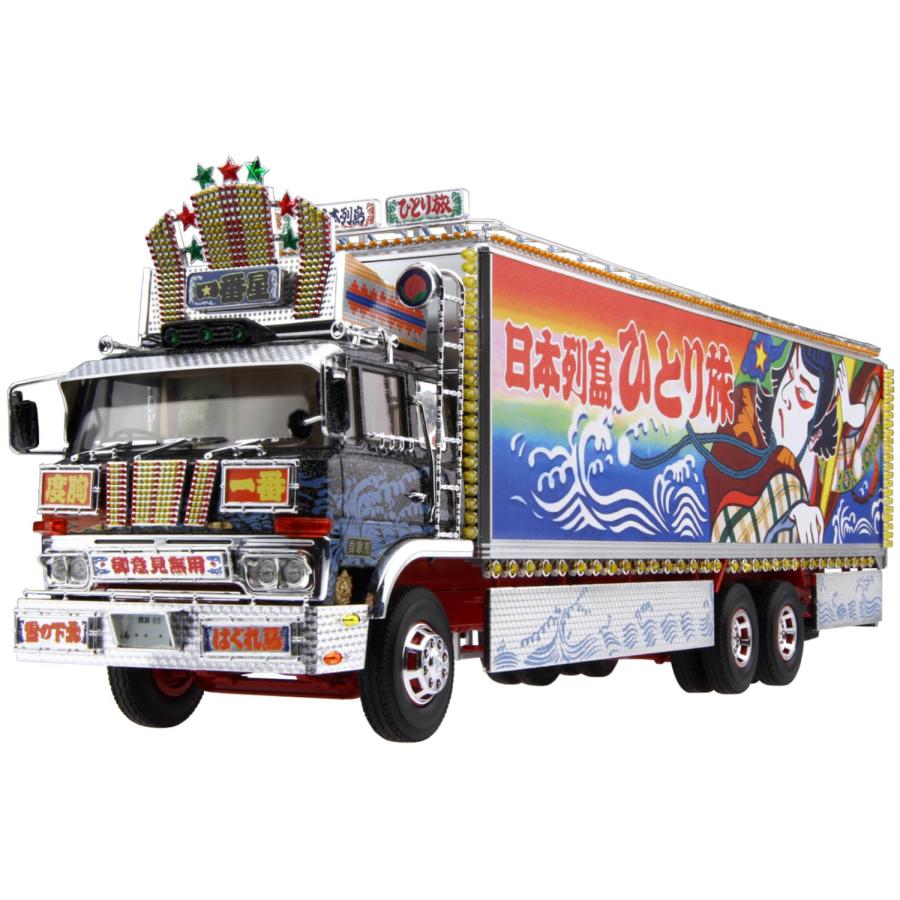 青島文化教材社 1/32 トラック野郎シリーズ No.6 一番星 北へ帰る