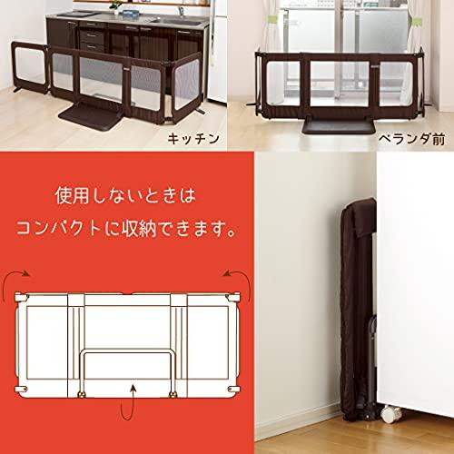 日本育児 ベビーゲート おくだけとおせんぼ スマートワイド 