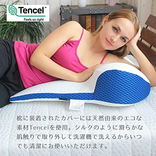 枕マクラ BlueBloodマットレスピローまくら プラーナPrana ブルー