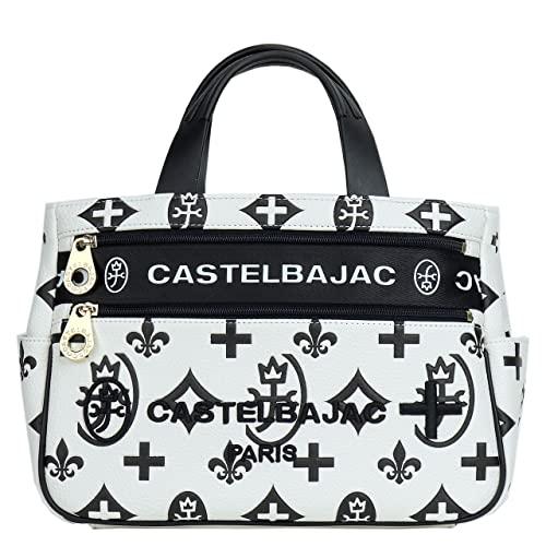 [カステルバジャック] トートバッグ ゴールドファスナー 068531 (ホワイト (WHT))