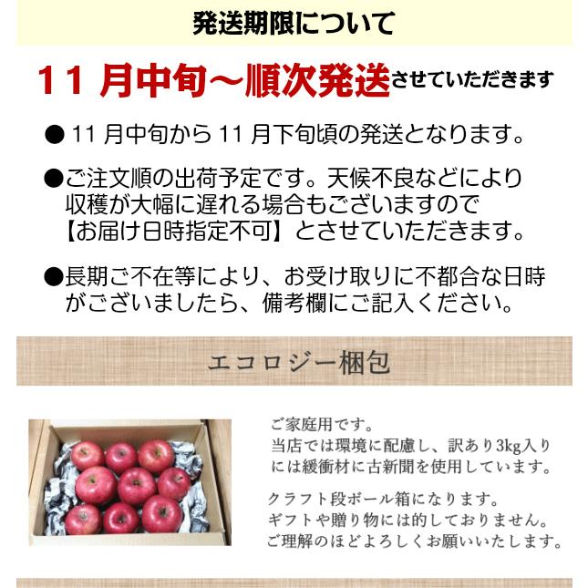 サンふじ りんご 訳あり リンゴ 林檎 5kg 青森産 葉とらず ふじ フジ 富士 冨士｜apple-srkm｜05