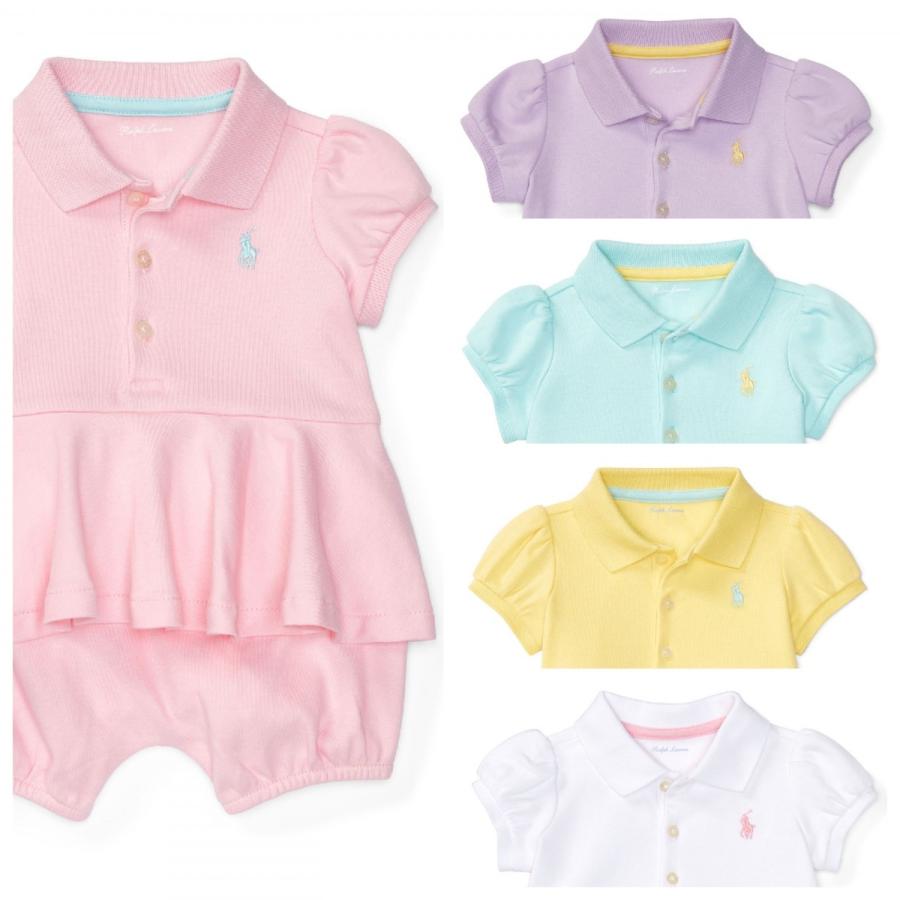 Ralph Lauren ラルフローレン ペプラム ポロ ショートオール ロンパース 女の子 3 24m 60 90 Rl163 輸入子供服 ベビー服 Appleboutique 通販 Yahoo ショッピング