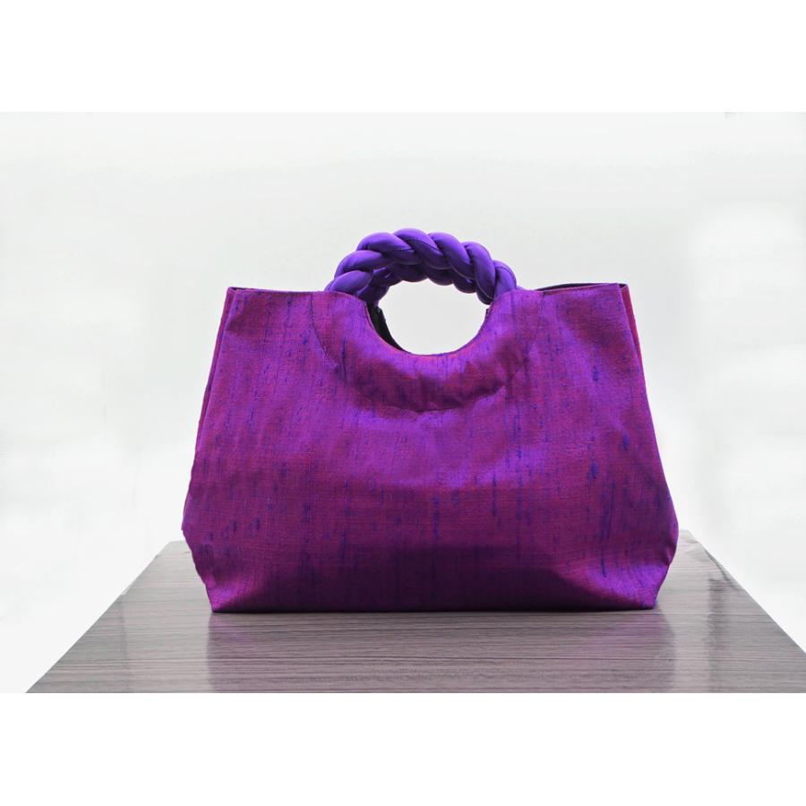シルクバッグ パープル 手作り 和装バッグ 着物バッグ 浴衣 絹 茶会 トートバッグ 雅 祝い事 和服 N4y3sg2btg アップルカフェ 通販 Yahoo ショッピング