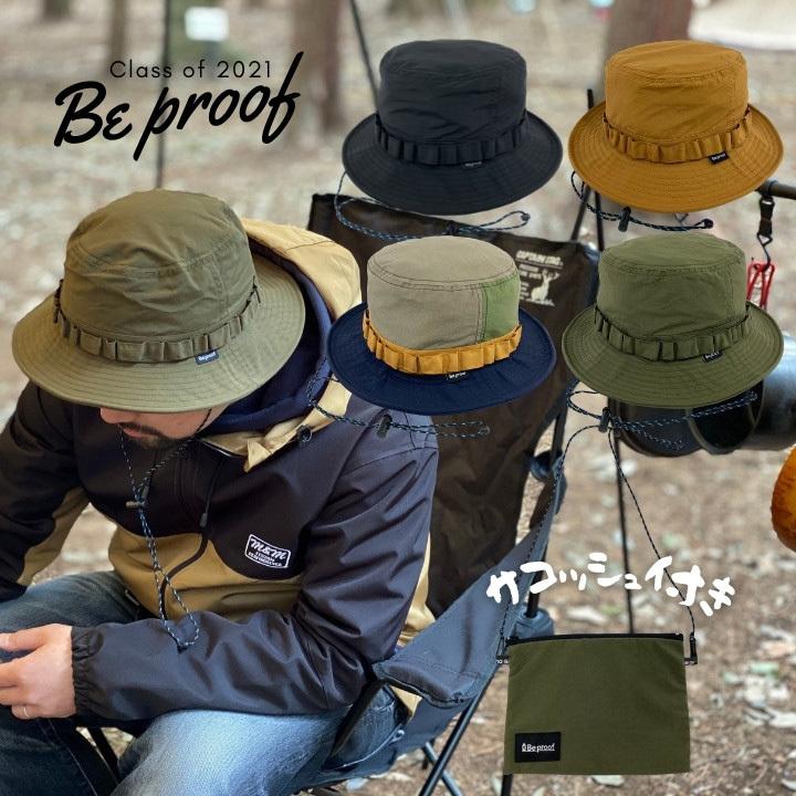 Beproof ビープルーフ 帽子 アウトドア サファリハット キャップ
