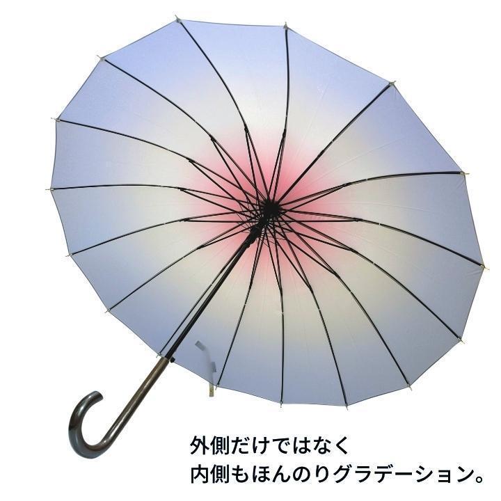 Salenew大人気 圓 Madoca グラデーション 傘 プレゼント ギフト 包装 16本骨 ジャンプ傘 55cm グラスファイバー レディース 女性用 男性用 紳士用 贈り物 Whitesforracialequity Org